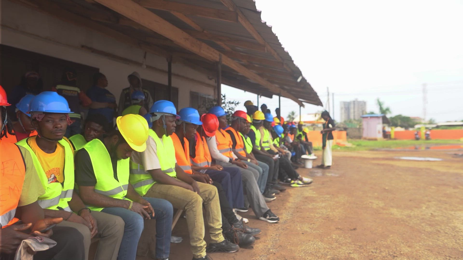 Still from Captain Smart Sponsors 199 Gomoa West Residents for Skills Training at Chafas Institute