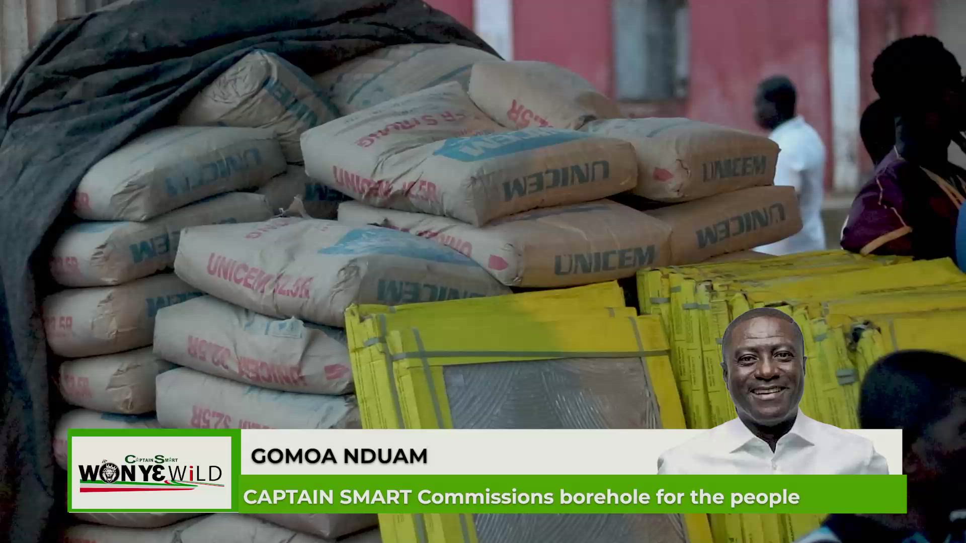 Still from Captaine Smart Commissions borehole